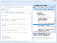 Template Phrases for Microsoft Outlook screenshot